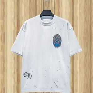 Chrome Hearts Crew Neck Short Sleeve T-Shirt